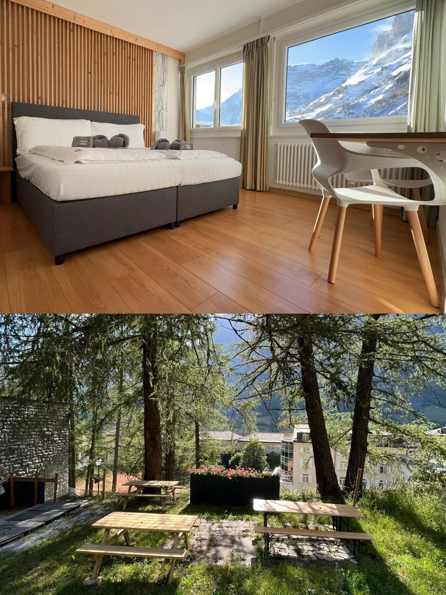 Center, Sauna, View - Haus Linaria Лойкербад Экстерьер фото